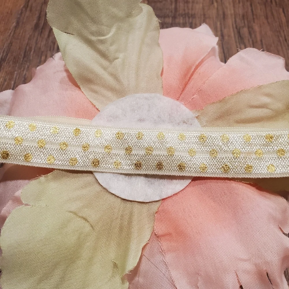 Baby Girl Flower Headband Matching Socks Newborn Photoshoot Feminine Girly Boho